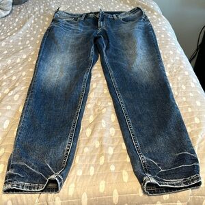Silver Jeans Suki skinny leg size 14 length 29